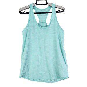 Women's Teal Blue Lululemon Racerback Tank Top Shirt Sleeveless Size S